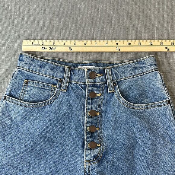 WeWoreWhat Jeans Womens 25 High Waisted Button Fly Jeans Distressed - Picture 8 of 10